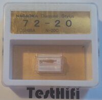 Toshiba N-20C Nagaoka GOLD NOS