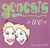 Genesis ‎– We - Live USA 1992