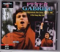 Peter Gabriel ‎– Live In Medowlands, New Jersey, June 15, 1986 & Den Haag, May 1991