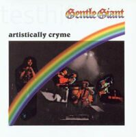 Gentle Giant ‎– Artistically Cryme  2CD